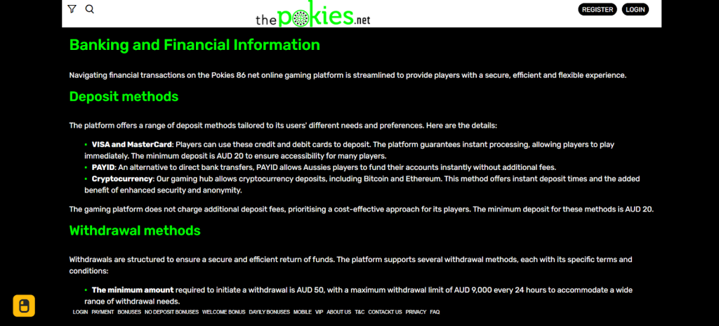 ThePokies 108 Net Transaction